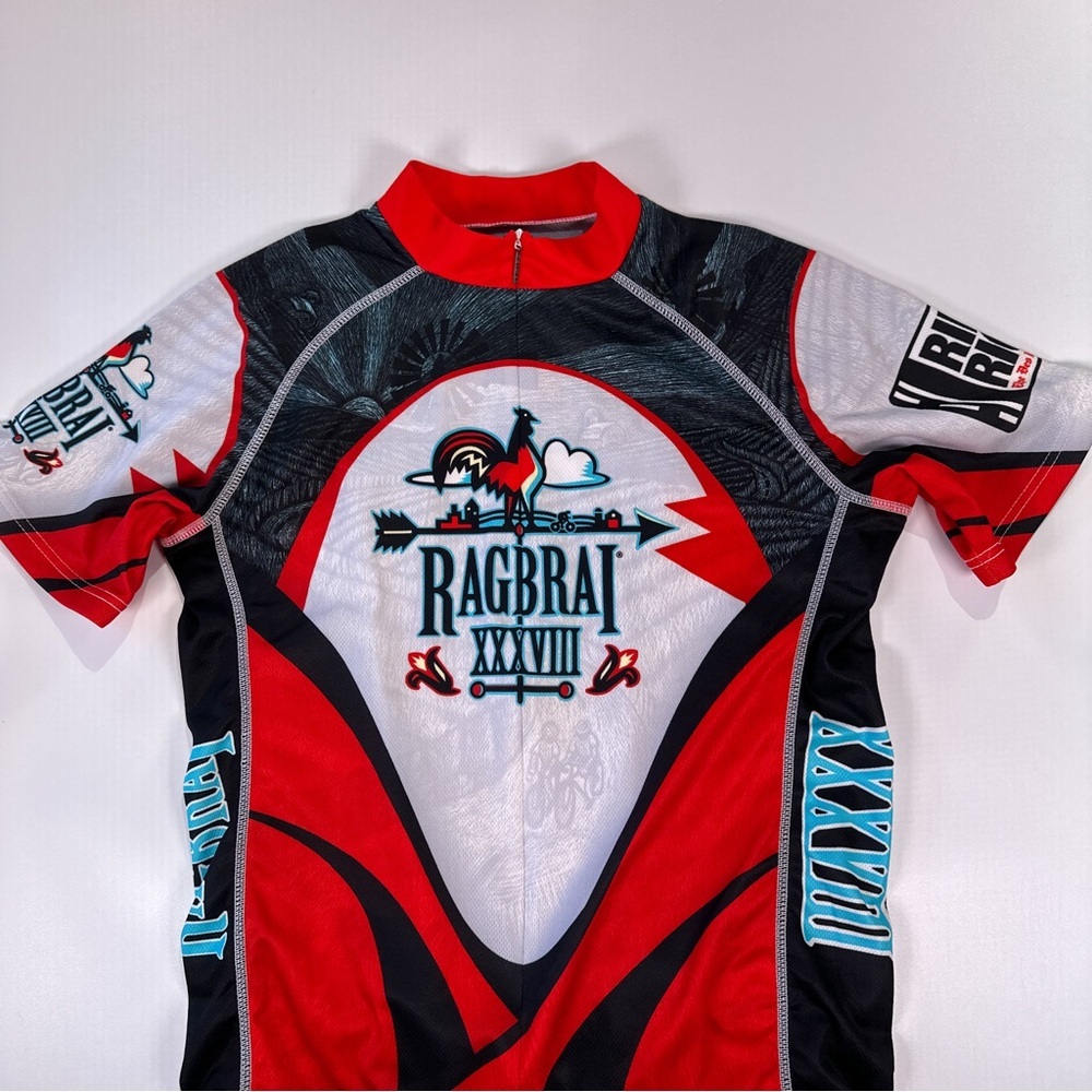 Primal Wear Men Bike Jersey RAGBRAI XXXVIII 2010 Race Graphic Size M - Picture 3 of 10